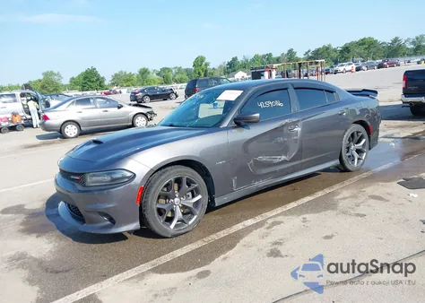 2019 Dodge Charger R/T Rwd из США, поврежденный, VIN 2C3CDXCT4KH526389